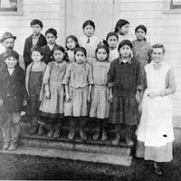 Lummi Day School Students c. 1917